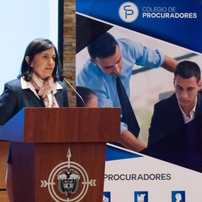 Primer seminario de Colprocuradores